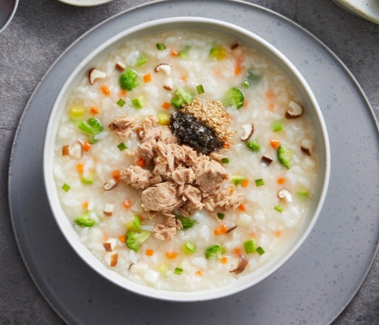 야채 참치 죽